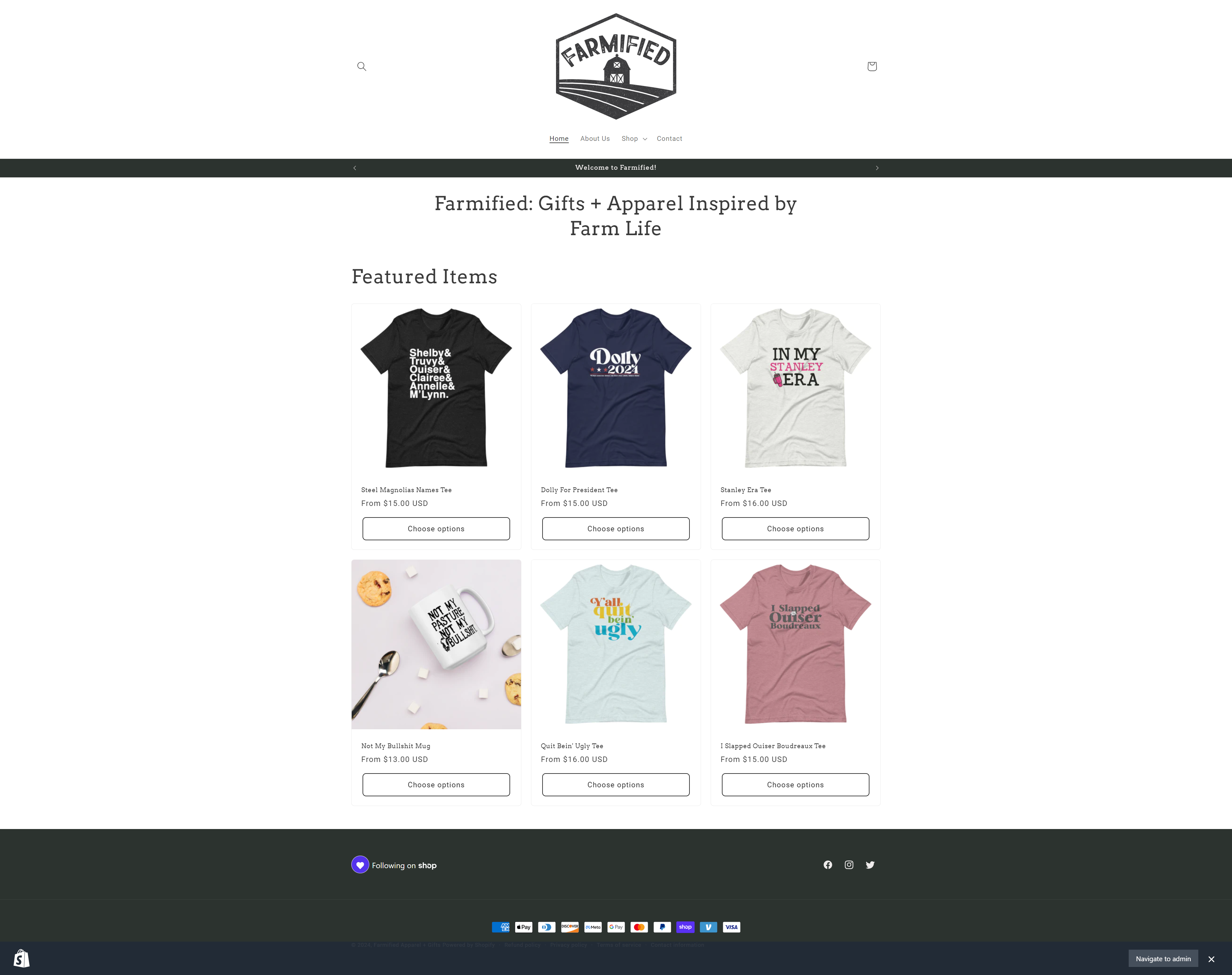 Farmified Apparel + Gifts